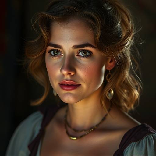 Photo de Sophie Leclerc, actrice jouant Marianne, une artiste engagée.