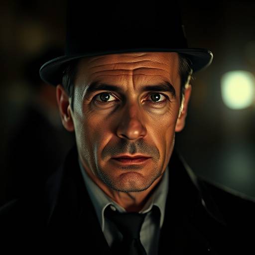 Portrait de Raphaël Legrand dans le rôle de l'inspecteur Antoine Baresi.